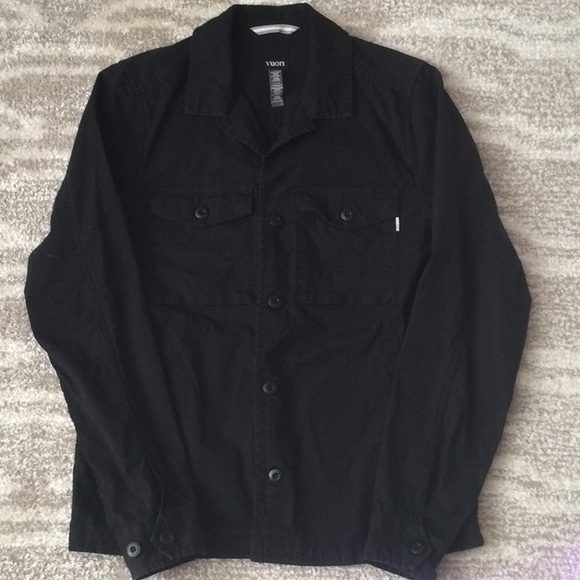 Vuori Rip Stop Lightweight Jacket - Black - Small - Picture 1 of 6